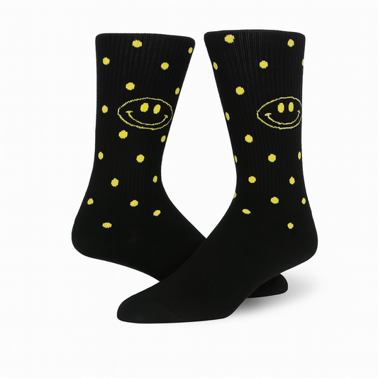 Black Burst of Light Socks
