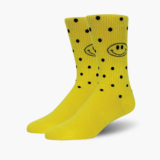 Yellow Smile Socks
