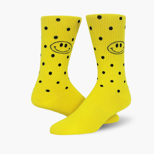 Yellow Smile Socks